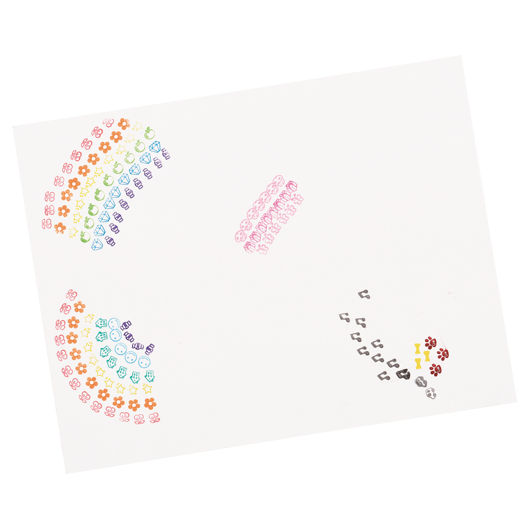 OOLY Stampables Double-Ended Washable Stamp &amp; Brush Markers (Set of 18)