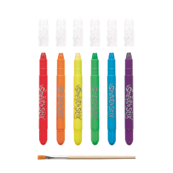 OOLY Smooth Stix Watercolour Gel Washable Crayons (Set of 6)