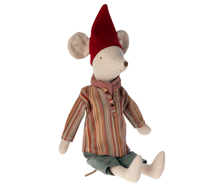 Maileg Christmas Mouse – Medium Boy