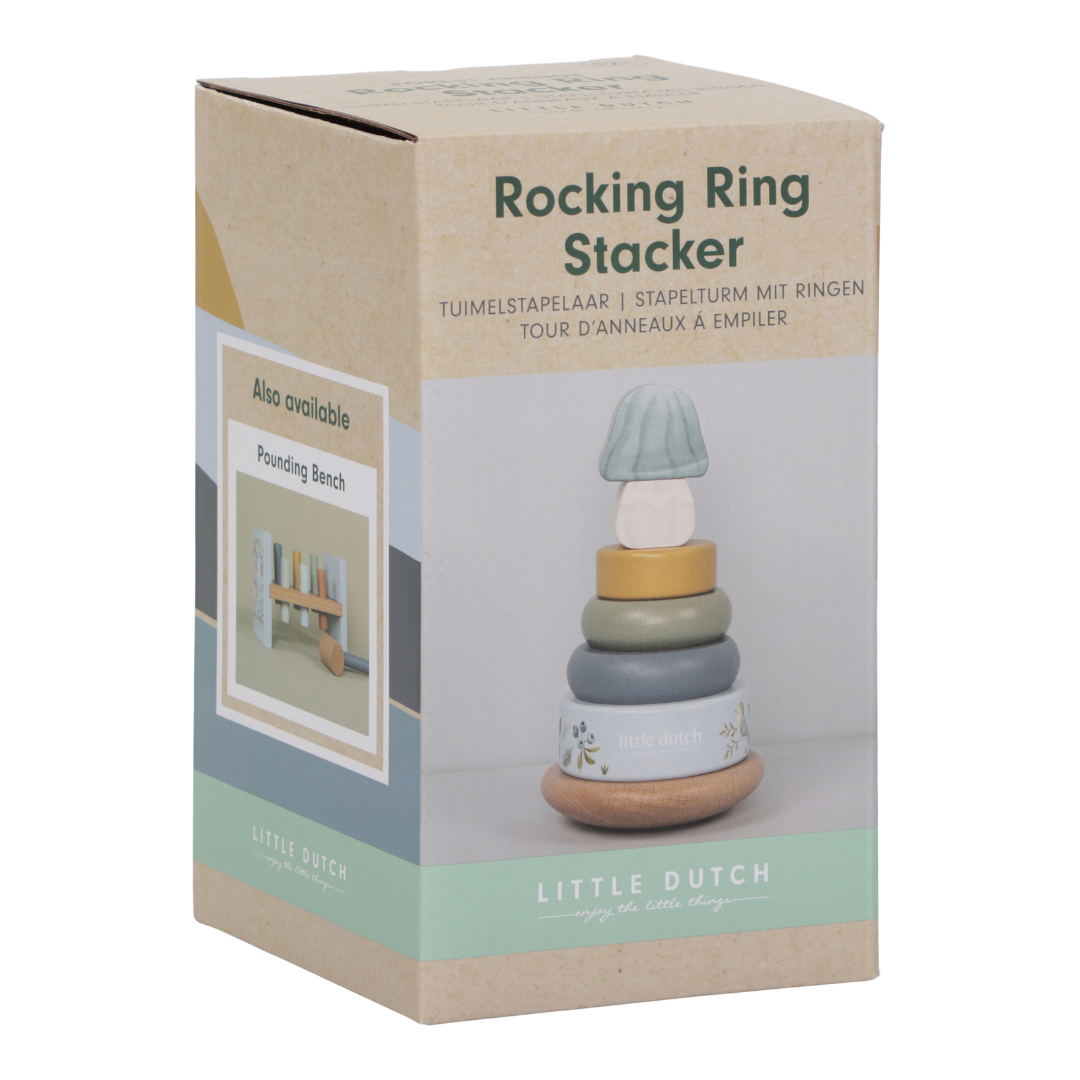 Little Dutch Rocking Ring Stacker – Forest Friends