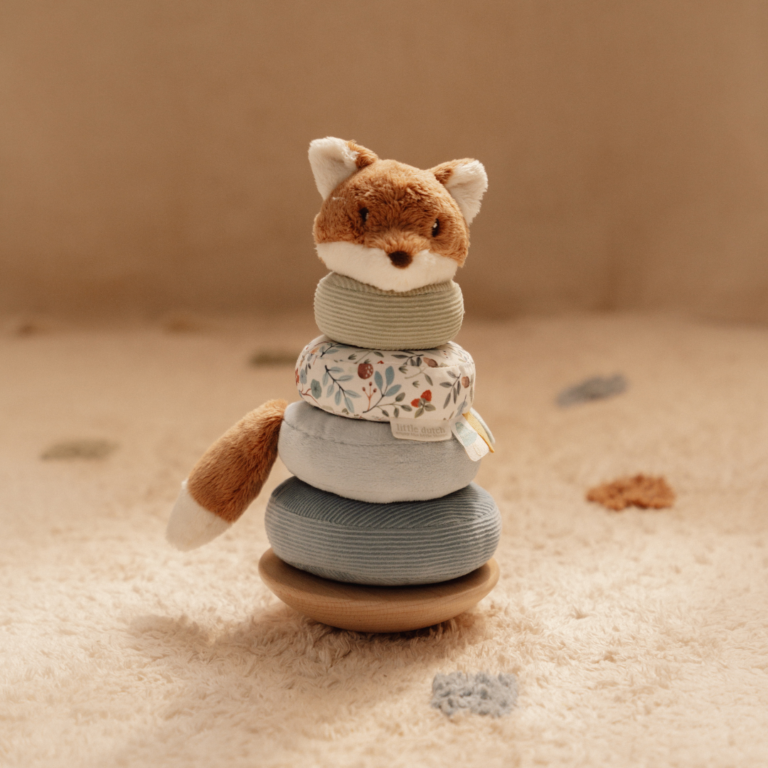 Little Dutch Fox Rocking Ring Stacker – Forest Friends