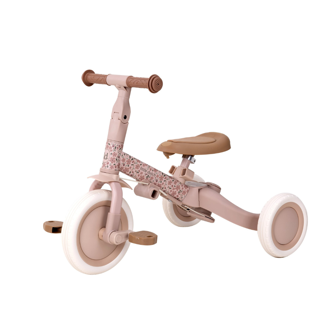 Little Dutch 4-in-1 Tricycle – Fairy Floral