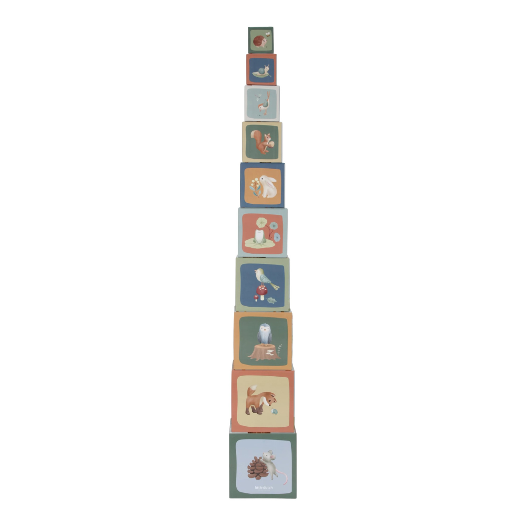 Little Dutch Stacking Blocks – Forest Friends