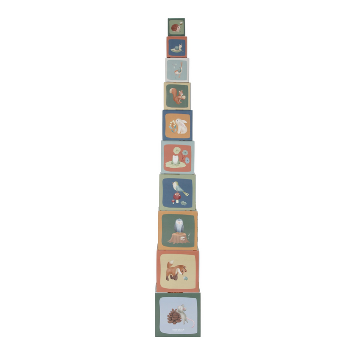 Little Dutch Stacking Blocks – Forest Friends
