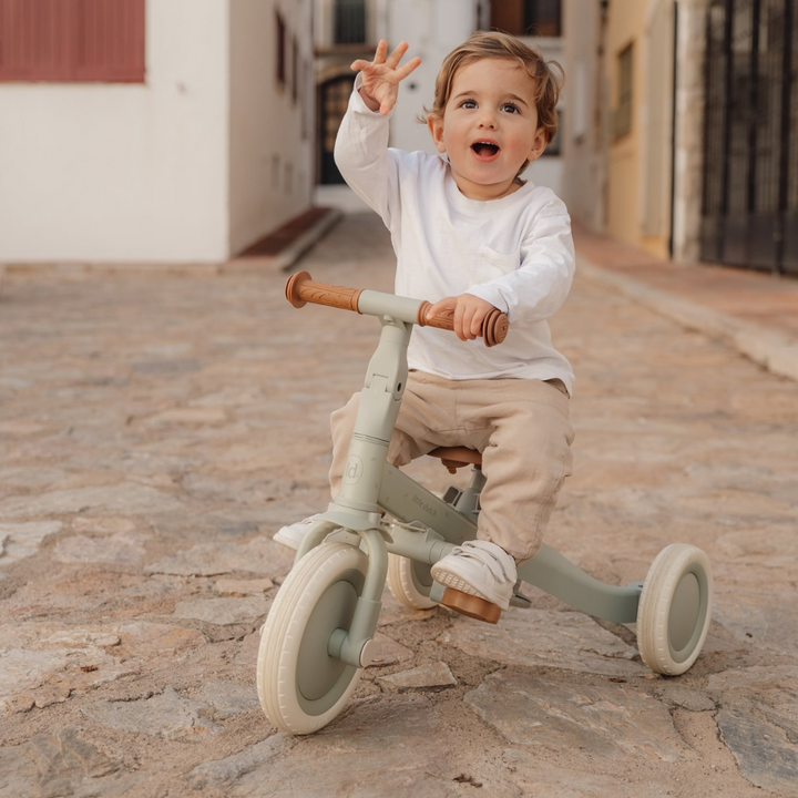 Little Dutch 4-in-1 Tricycle – Green Leaf