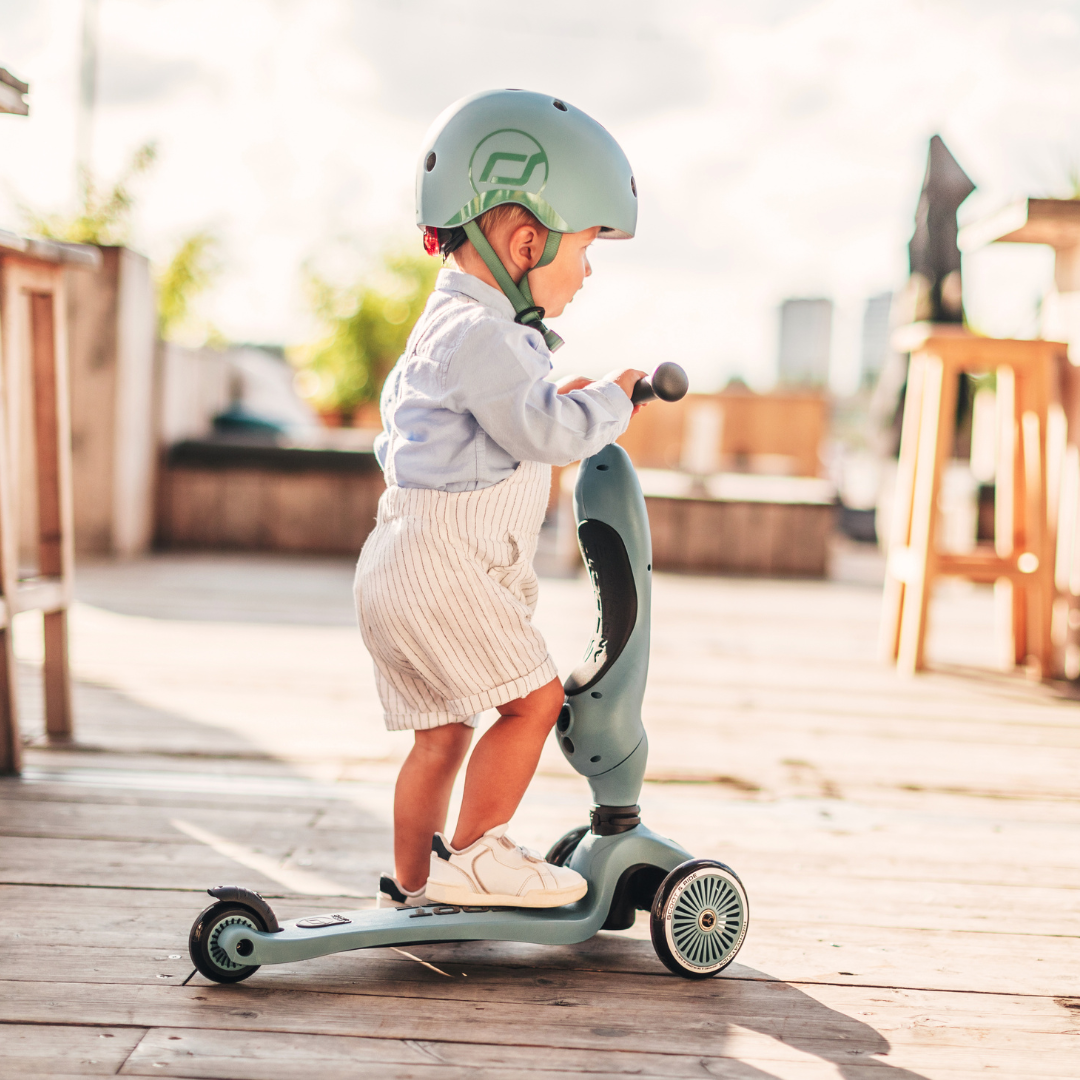 Scoot And Ride 2-in-1 Balance Bike & Scooter Highwaykick 1 – Steel
