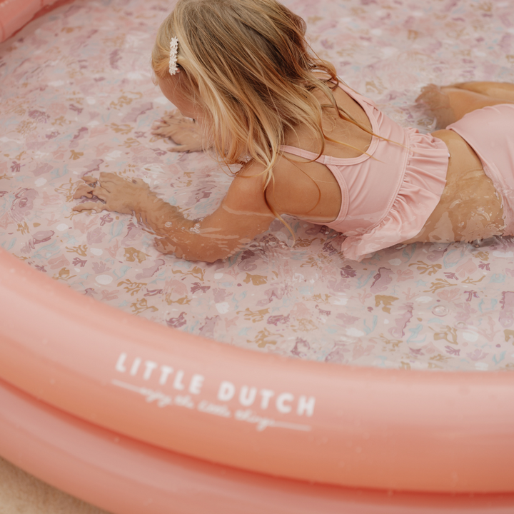 Little Dutch Inflatable Swimming Pool – Ocean Dreams Pink (150 cm)