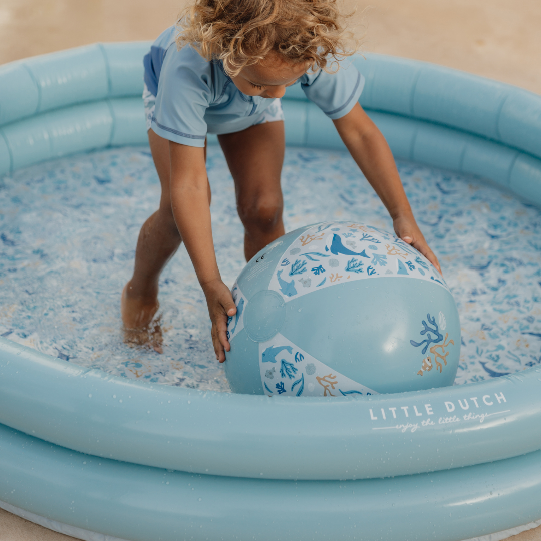 Little Dutch Inflatable Swimming Pool – Ocean Dreams Blue (150 cm)