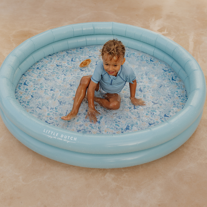 Little Dutch Inflatable Swimming Pool – Ocean Dreams Blue (150 cm)