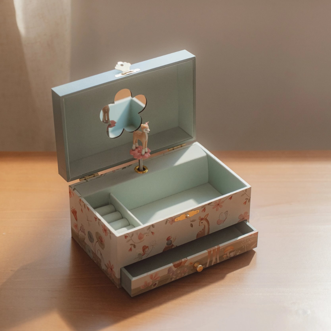 Little Dutch Musical Deer Jewellery Box – Fairy Garden