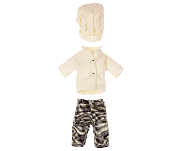 Maileg Mouse Chef Clothes – Big Brother &amp; Sister