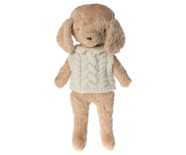 Maileg Puppy Sweater – Off White