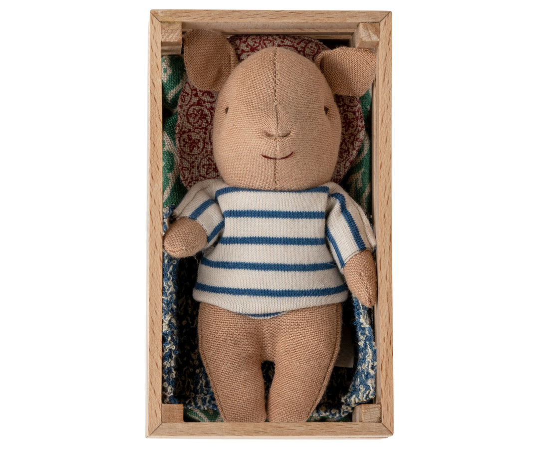 Maileg Piglet in Box – Boy