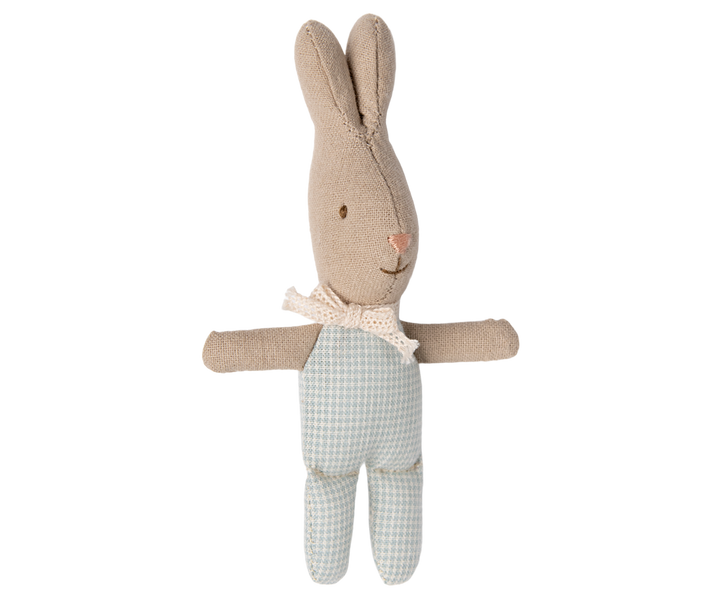Maileg My Rabbit – Light Blue Check