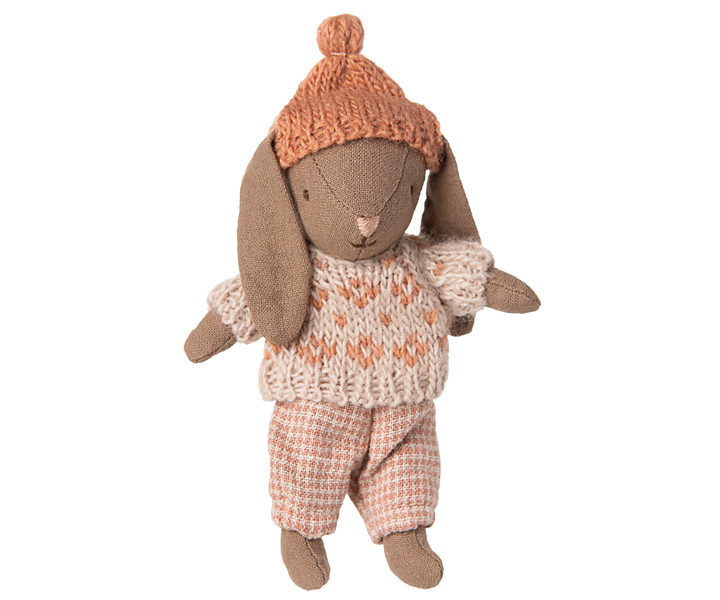 Maileg Winter Micro Bunny – Rose