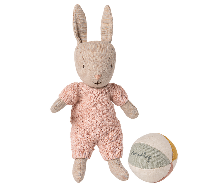 Maileg Micro Sand Rabbit Set – Rose