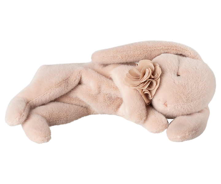 Maileg Small Sleeping Bunny Plush – Blush
