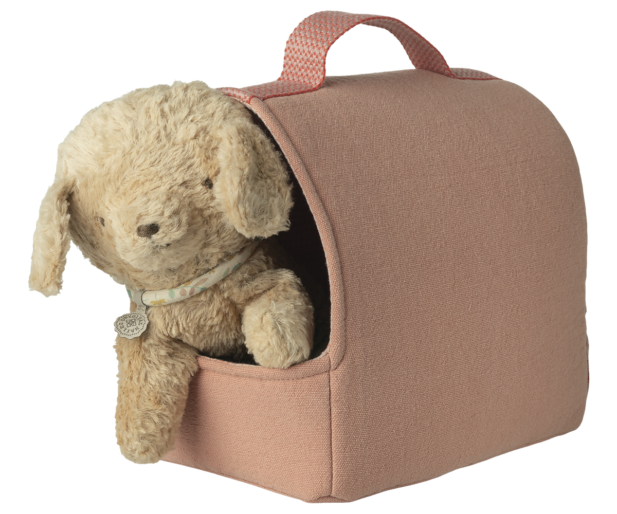 Maileg Pet Carrier – Coral