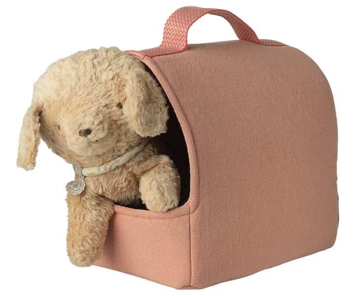 Maileg Pet Carrier – Coral