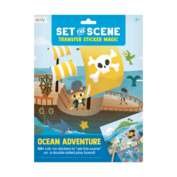 OOLY Set the Scene Transfer Stickers Magic – Ocean Adventure