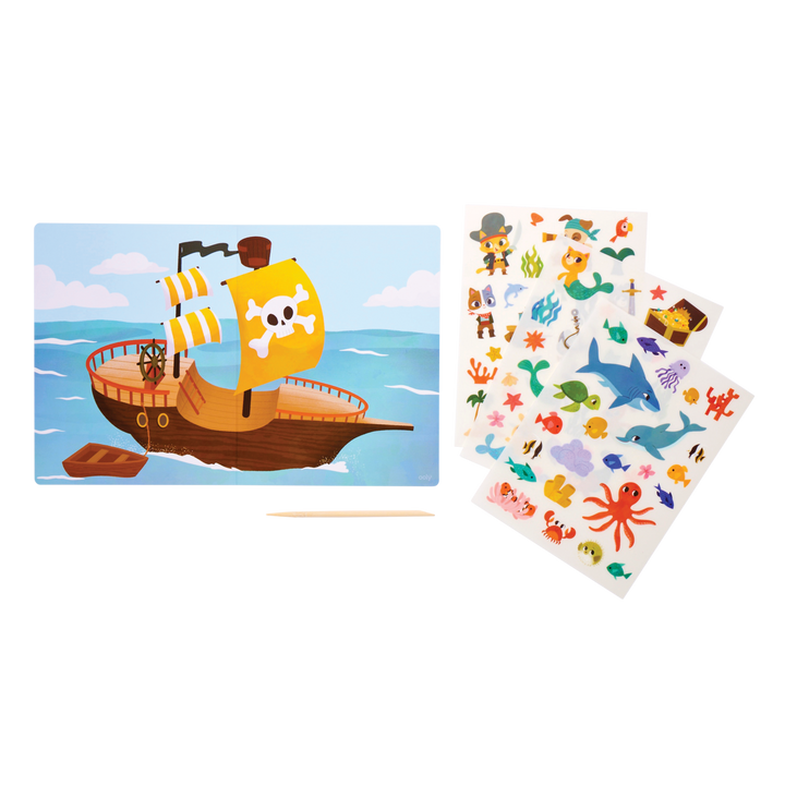 OOLY Set the Scene Transfer Stickers Magic – Ocean Adventure
