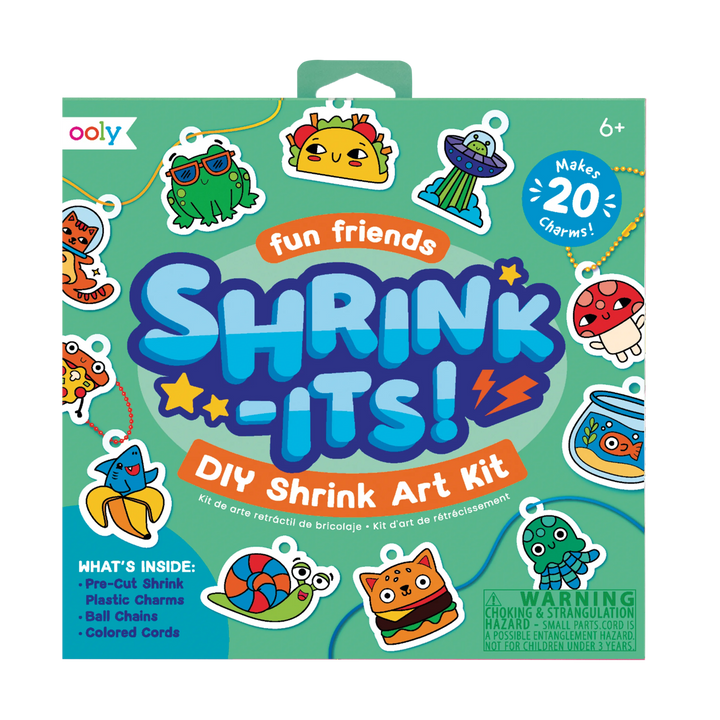 OOLY Shrink-its! DIY Shrink Art Kit – Fun Friends