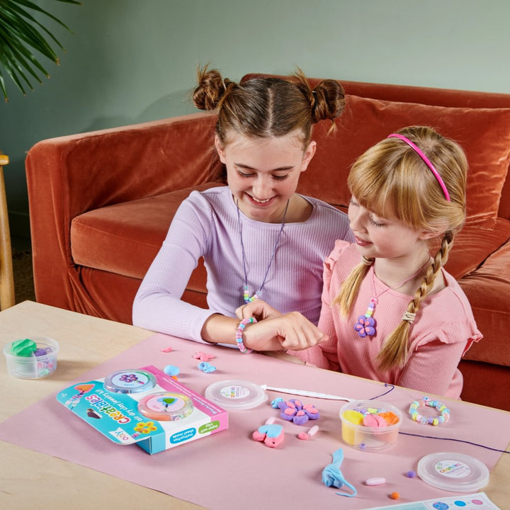 OOLY Creatibles Air Dry Clay Jewellery Kit – Blissful Blooms