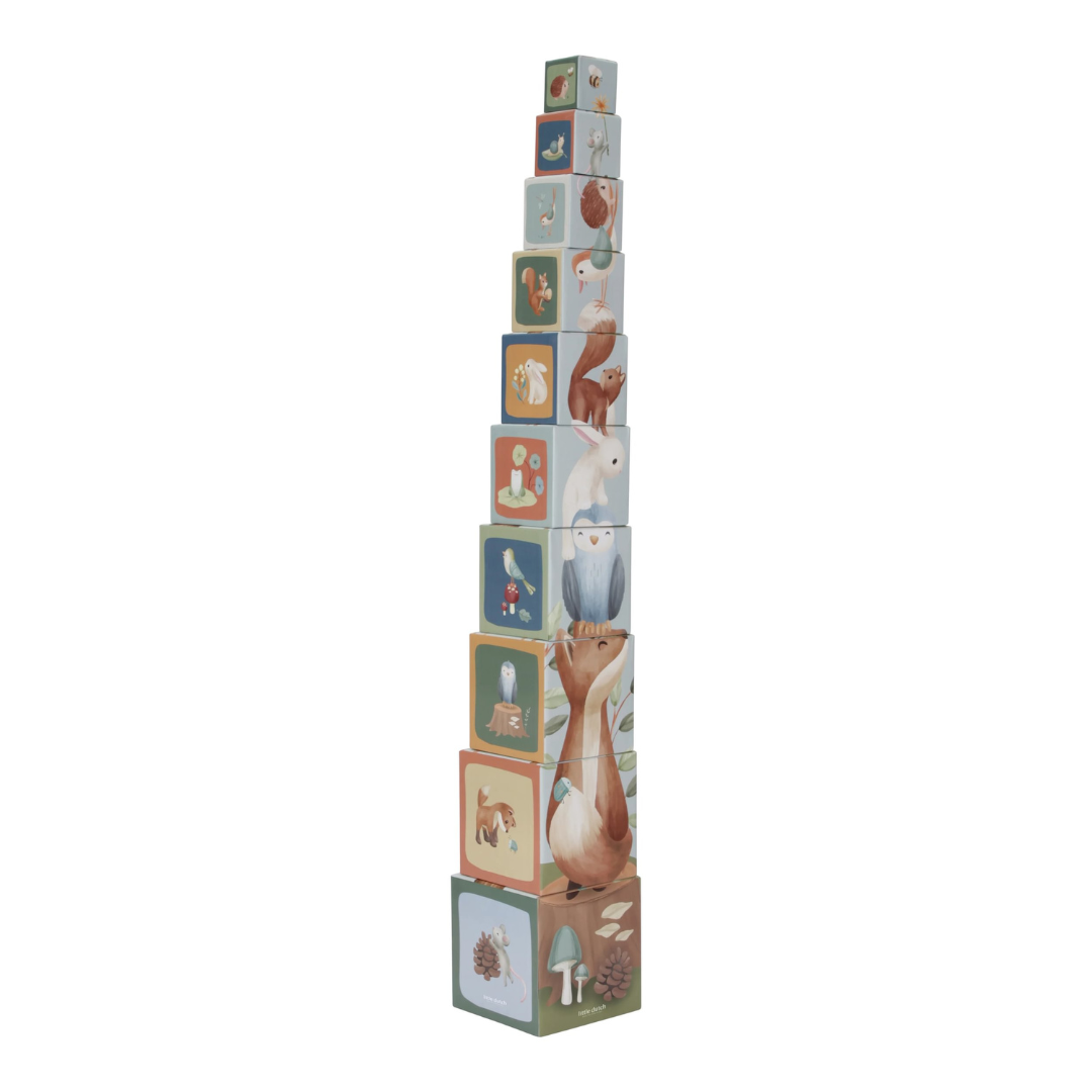 Little Dutch Stacking Blocks – Forest Friends