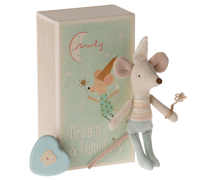 Maileg Tooth Fairy Mouse in Matchbox – Little Brother