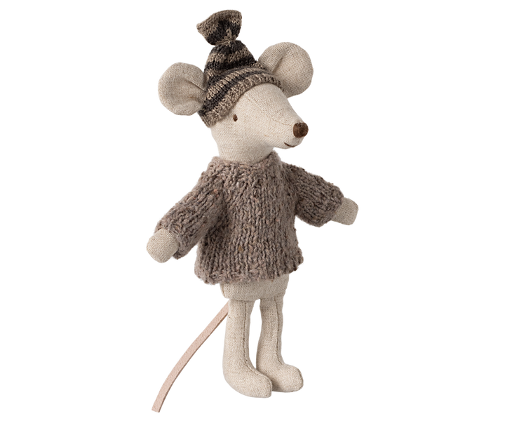 Maileg Knitted Sweater &amp; Hat – Big Brother