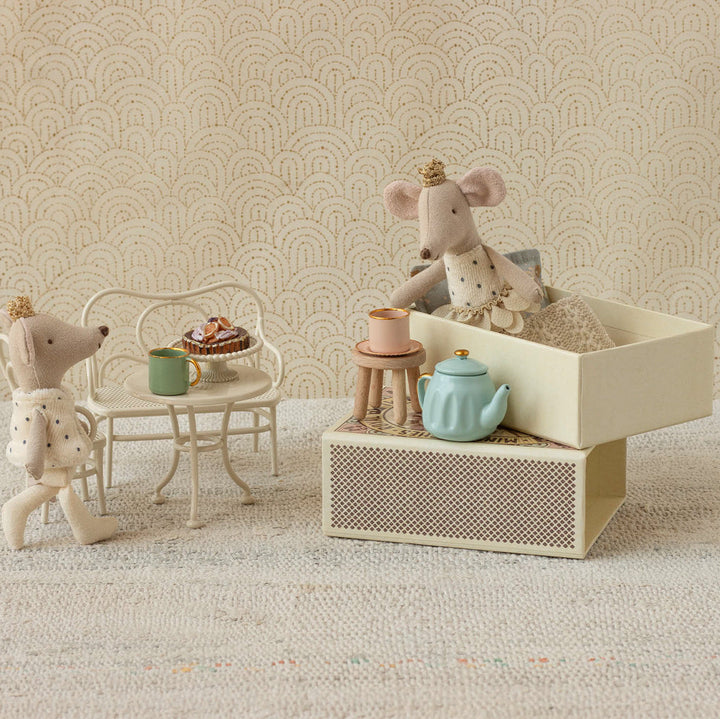 Maileg Royal Twin Mice in Matchbox – Little Sister &amp; Brother