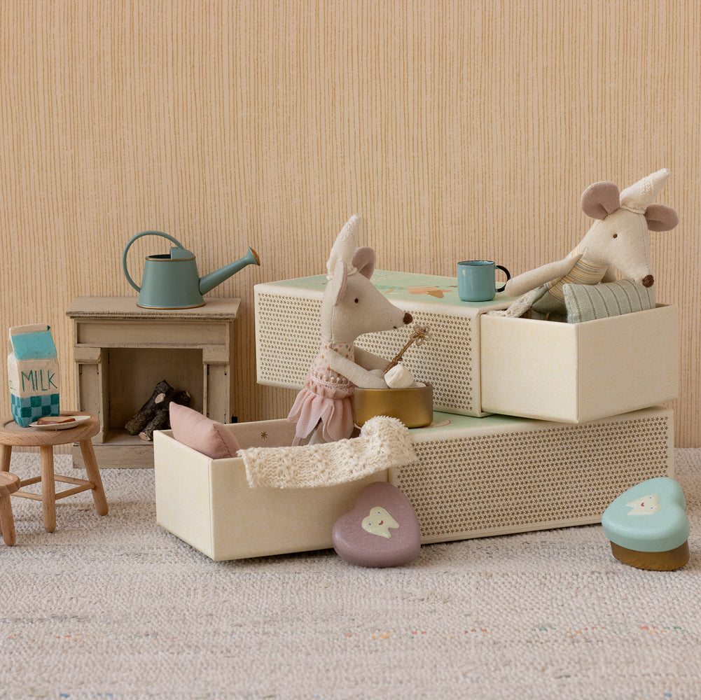 Maileg Tooth Fairy Mouse in Matchbox – Little Sister