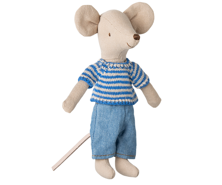 Maileg Mouse Knitted Sweater &amp; Pants – Big Brother