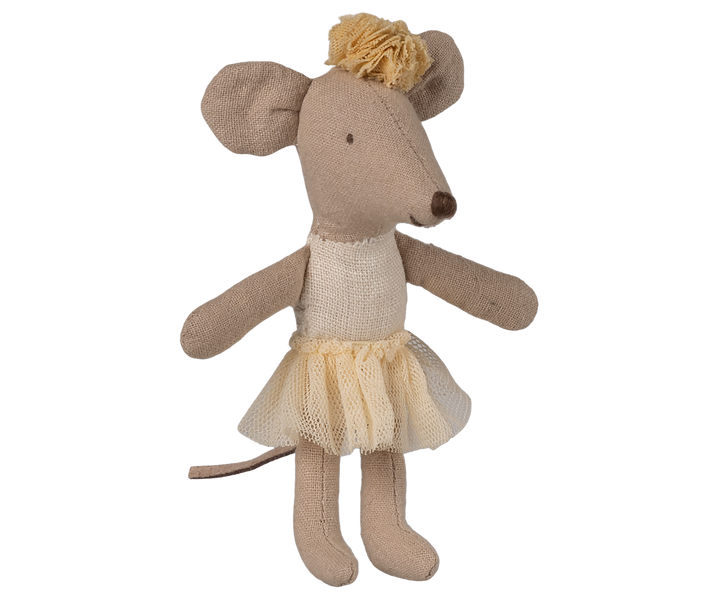 Maileg Off White Ballerina Mouse – Little Sister