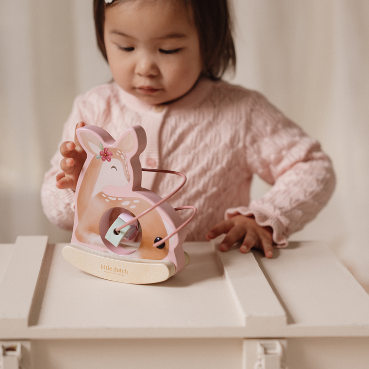 Little Dutch Rocking Deer Activity Spiral – Fairy Garden