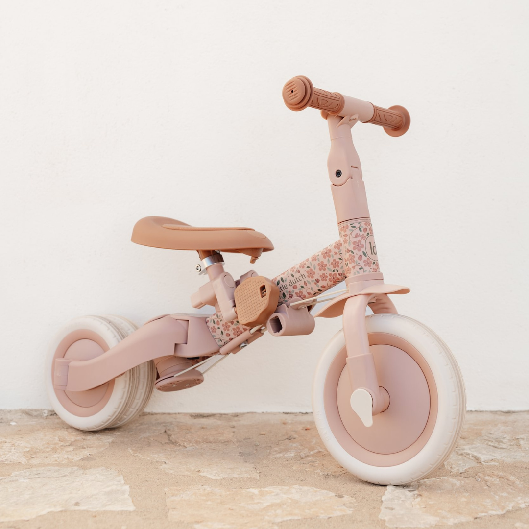 Little Dutch 4-in-1 Tricycle – Fairy Floral