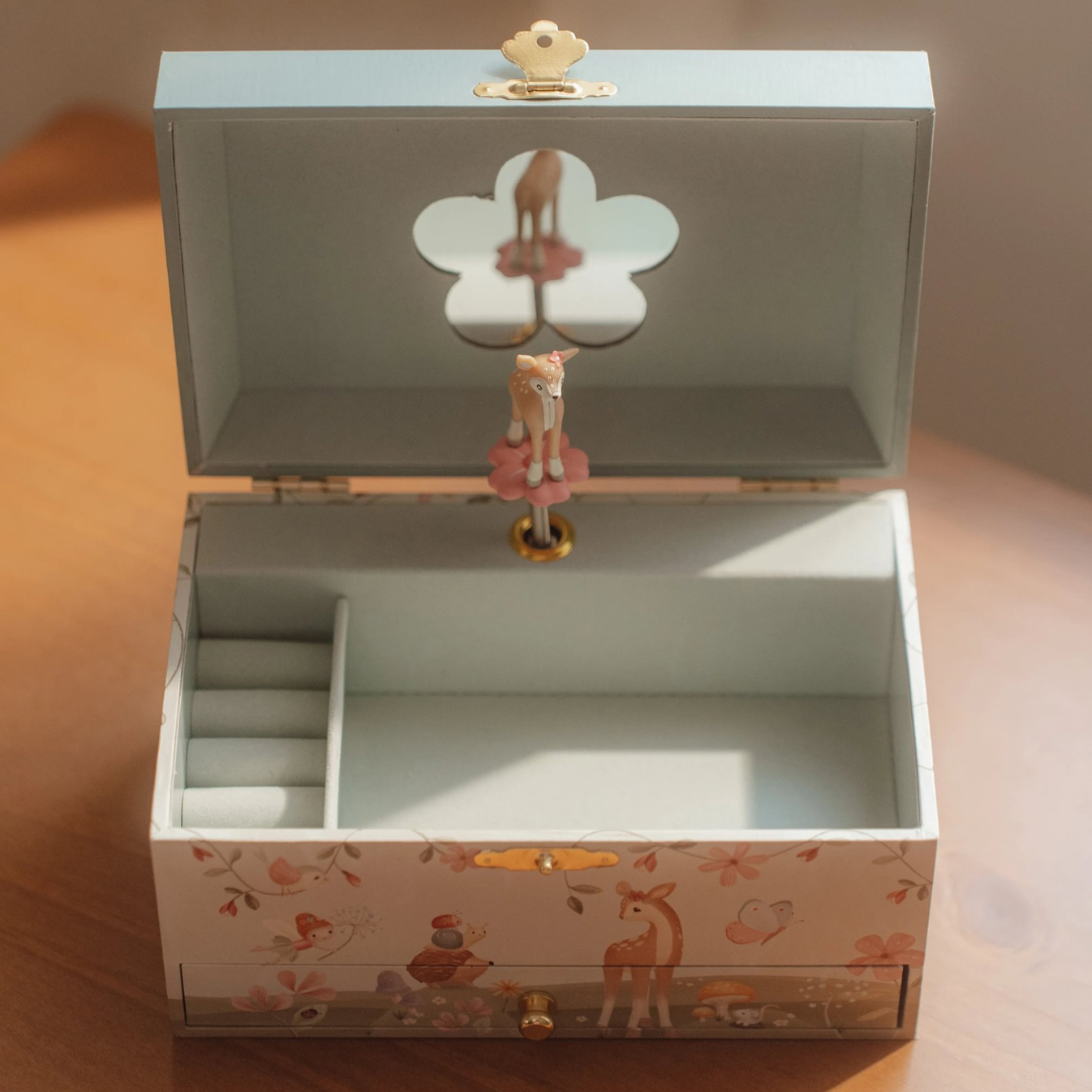 Little Dutch Musical Deer Jewellery Box – Fairy Garden