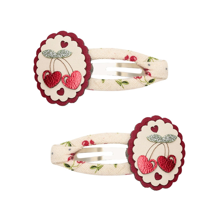 Mimi &amp; Lula Scallop Framed Cherries Clic Clacs