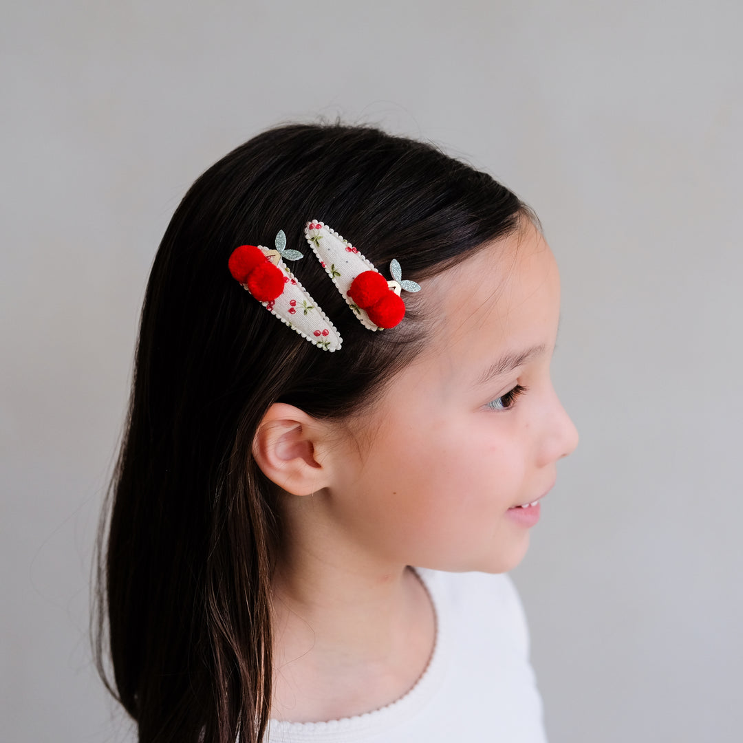 Mimi &amp; Lula Pom Pom Cherries Clic Clacs