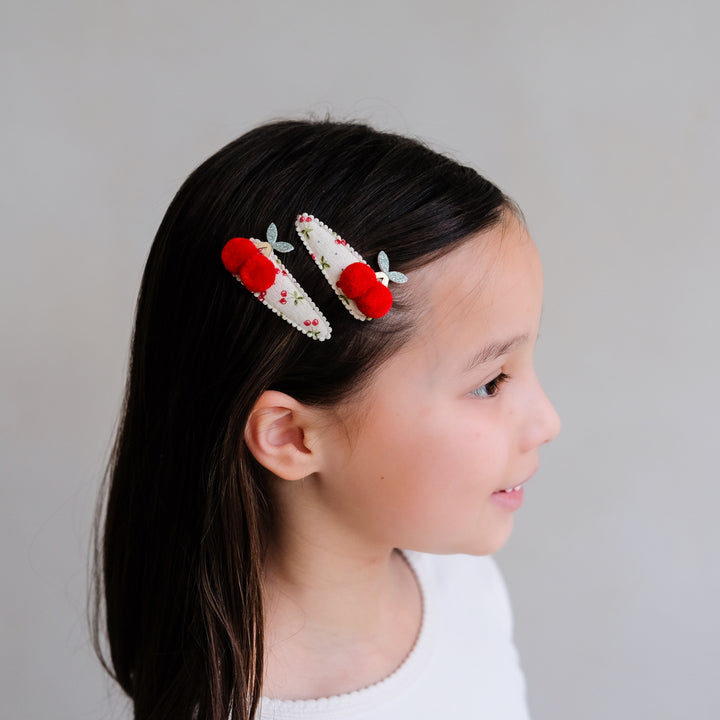Mimi &amp; Lula Pom Pom Cherries Clic Clacs
