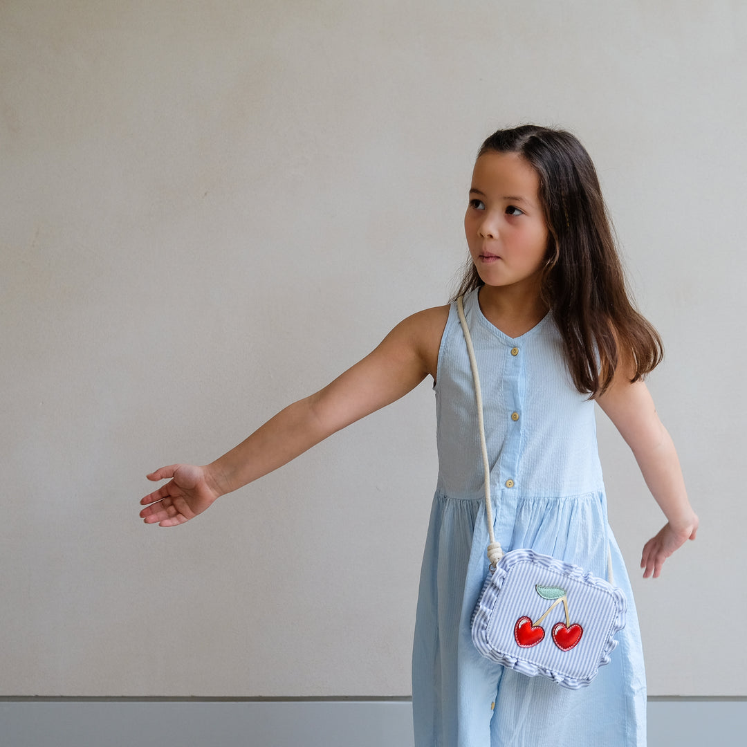 Mimi &amp; Lula Striped Cherry Bag