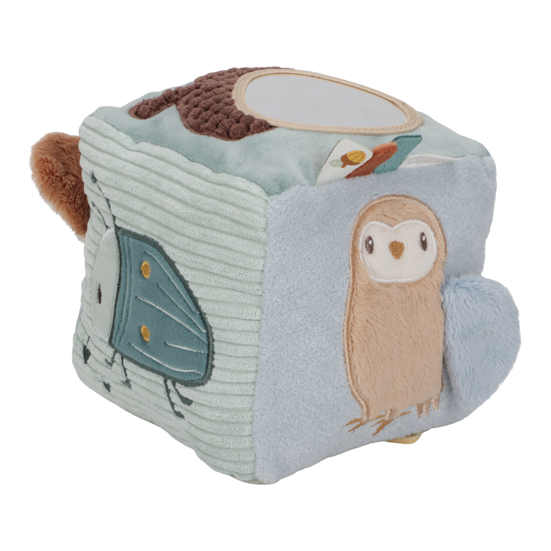 Little Dutch Soft Activity Cube – Forest Friends