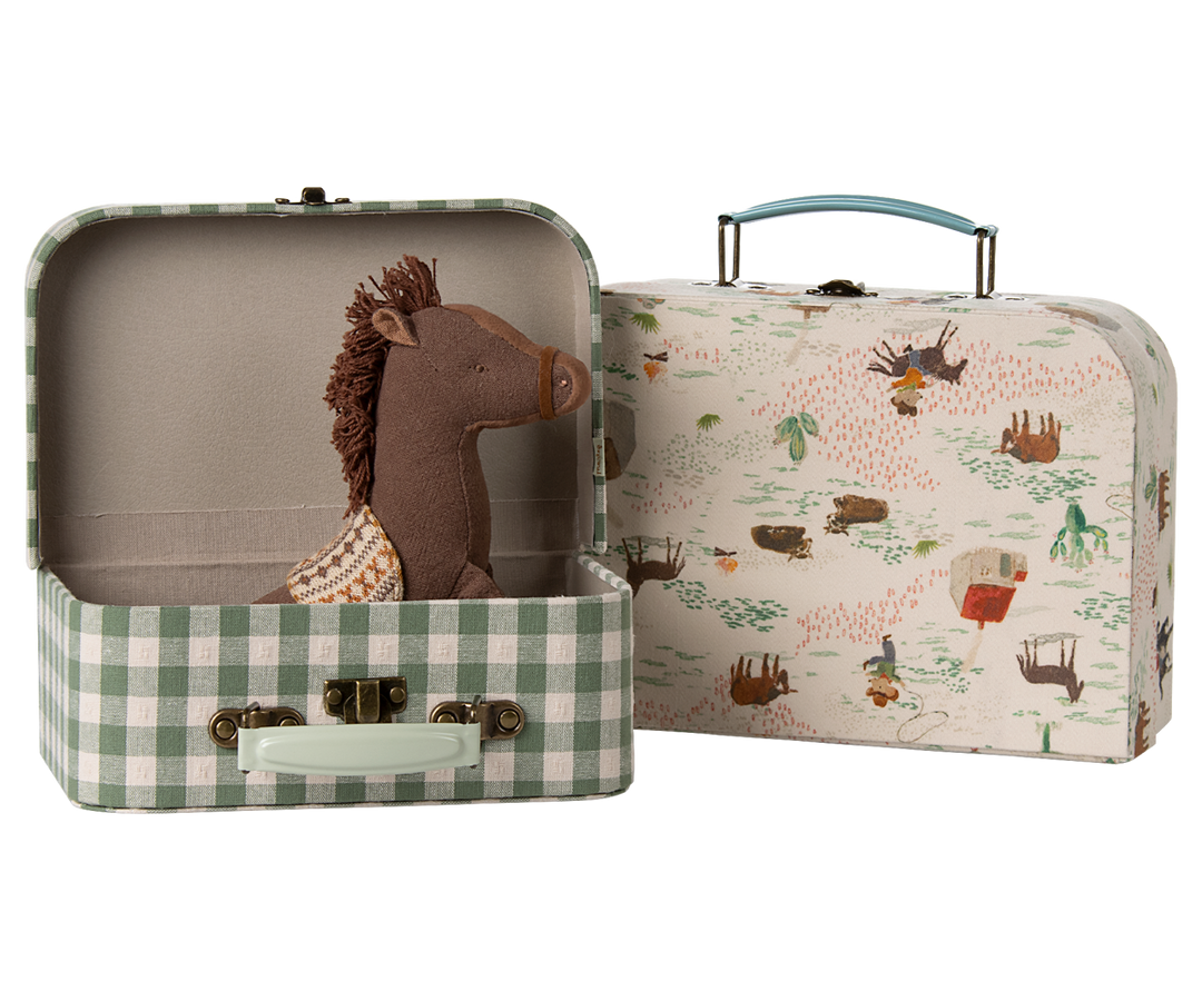 Maileg Suitcase Set – Pony (2 Piece)