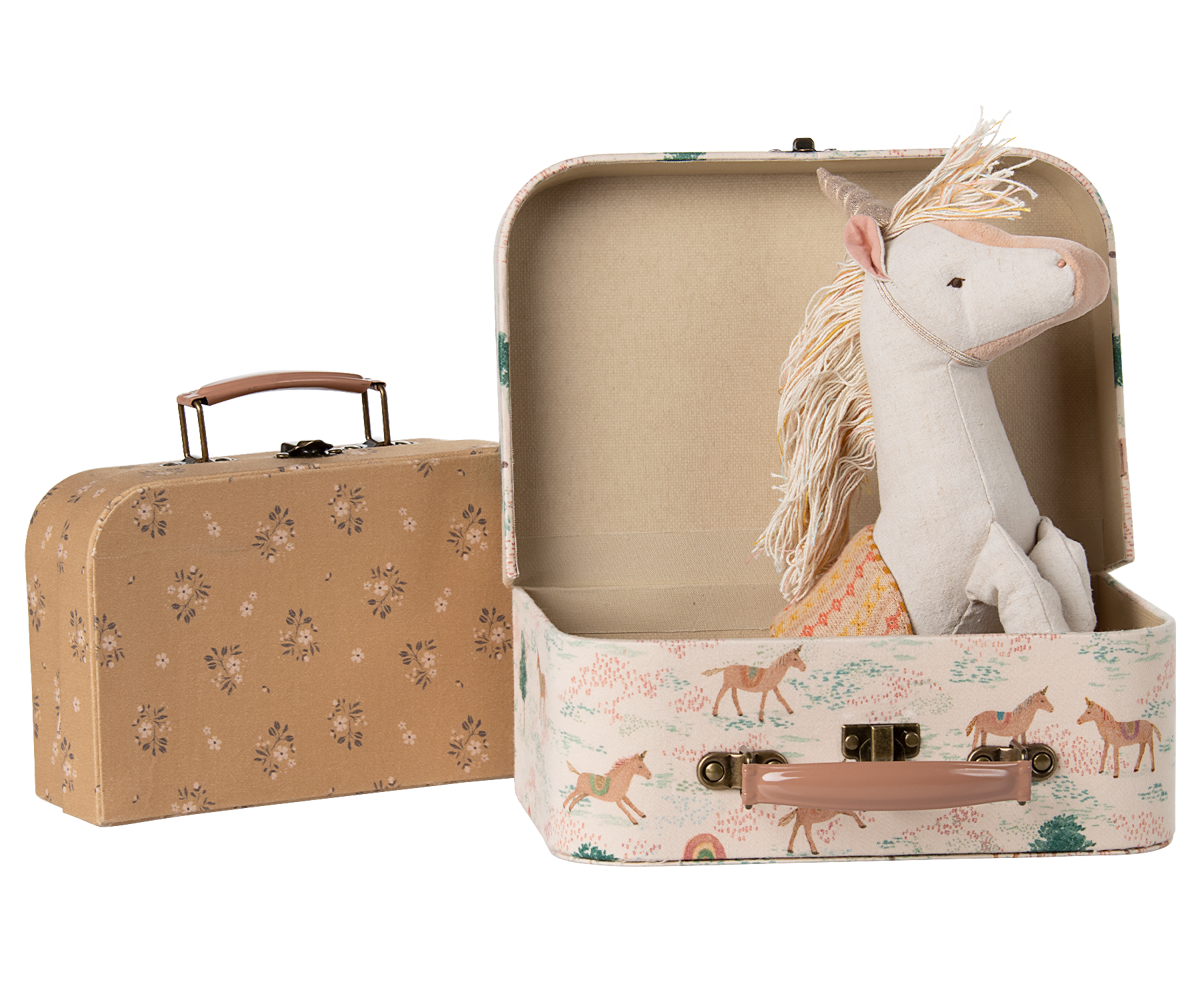 Maileg Suitcase Set – Unicorn (2 Piece)