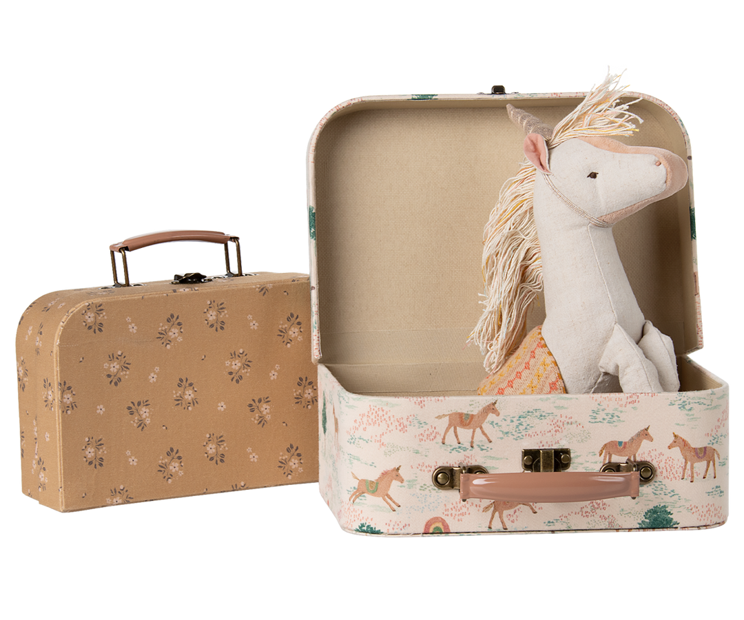 Maileg Suitcase Set – Unicorn (2 Piece)