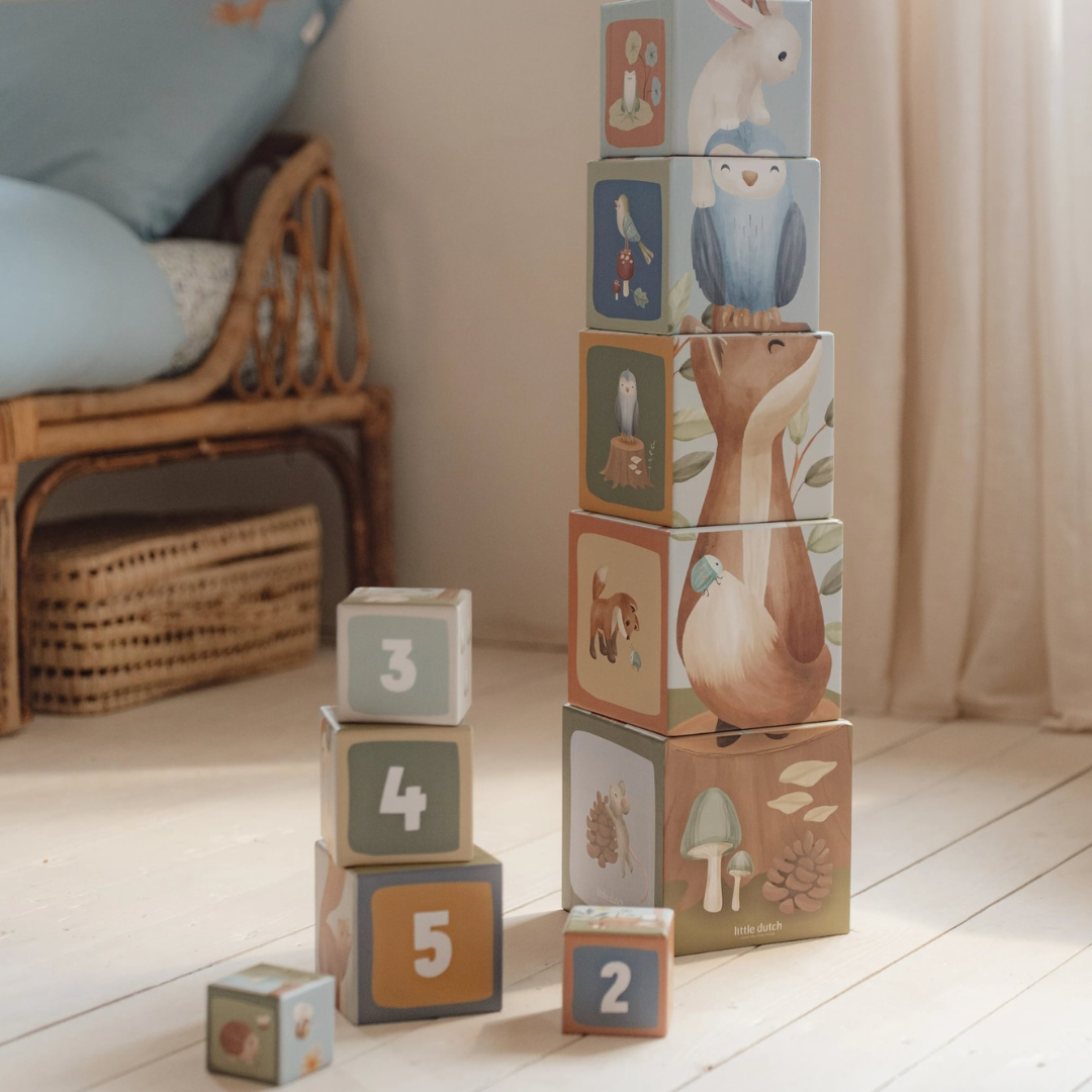 Little Dutch Stacking Blocks – Forest Friends