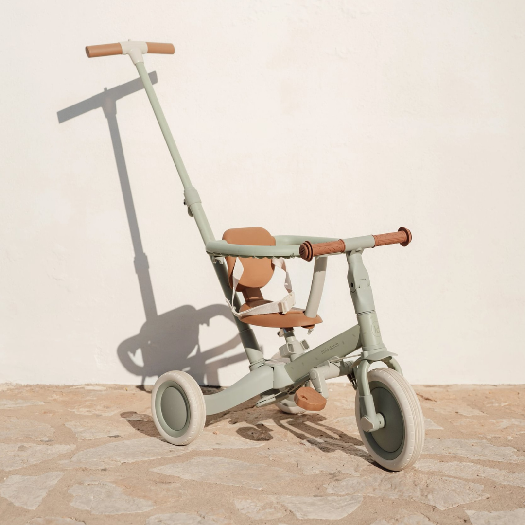 Little Dutch 4-in-1 Tricycle – Green Leaf