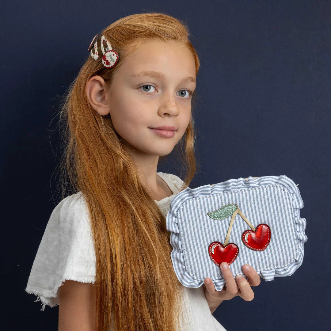 Mimi &amp; Lula Scallop Framed Cherries Clic Clacs