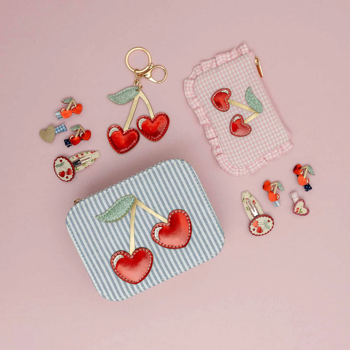 Mimi &amp; Lula Scallop Framed Cherries Clic Clacs