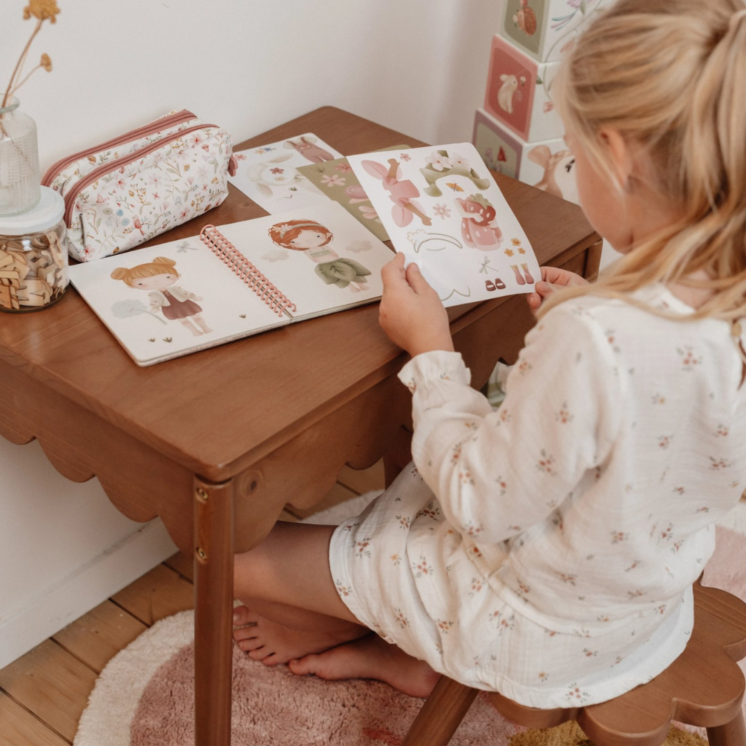 Little Dutch Dress Up & Sticker Book – Fairy Garden